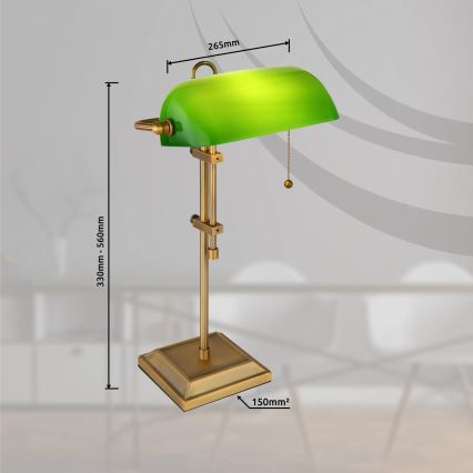Globo - Lampă de masă 1xE27/40W/230V