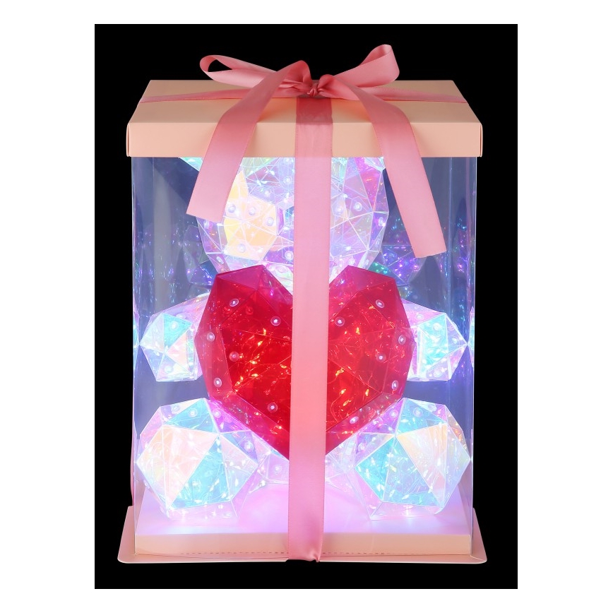 Globo - Lampă decorativă LED de masă, în ambalaj cadou, LED/6W/5V USB, urs