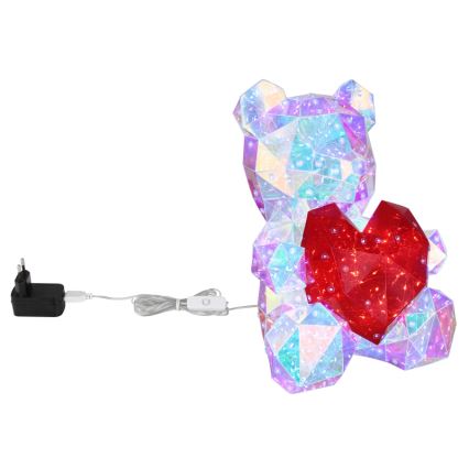 Globo - Lampă decorativă LED de masă, în ambalaj cadou, LED/6W/5V USB, urs