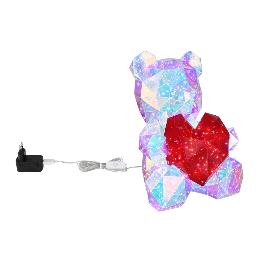 Globo - Lampă decorativă LED de masă, în ambalaj cadou, LED/6W/5V USB, urs