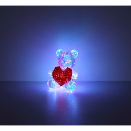 Globo - Lampă decorativă LED de masă, în ambalaj cadou, LED/6W/5V USB, urs