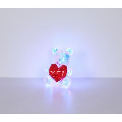 Globo - Lampă decorativă LED de masă, în ambalaj cadou, LED/6W/5V USB, urs
