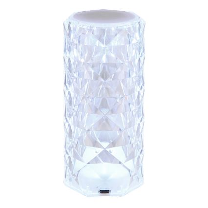 Globo - Lampă de birou LED RGB cu încărcare, cu control tactil LED/0,6W/3,7V 500mAh