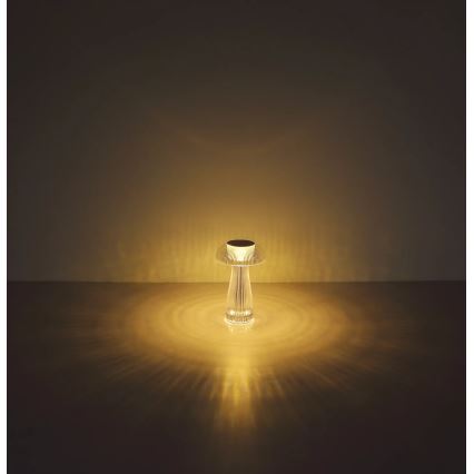 Globo - Lampă de birou LED reîncărcabilă, reglabilă, 1,5W/5V 800 mAh 2700K/4000K/6500K