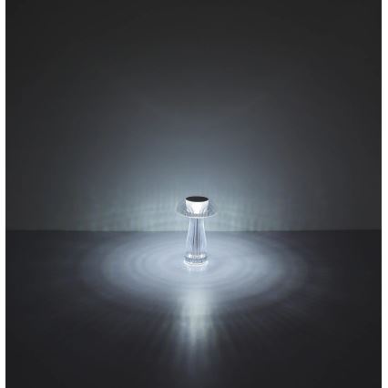 Globo - Lampă de birou LED reîncărcabilă, reglabilă, 1,5W/5V 800 mAh 2700K/4000K/6500K