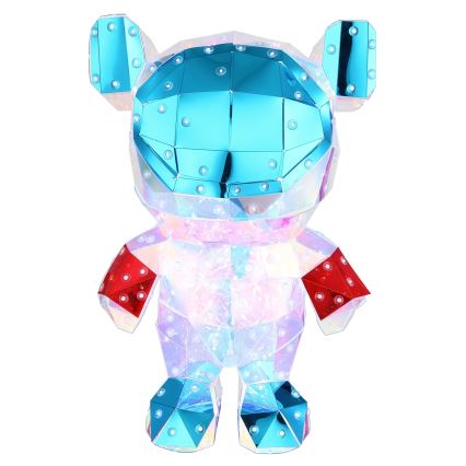 Globo - decorațiune LED de masă în ambalaj cadou LED/0,03W/5V USB ursuleț spațial