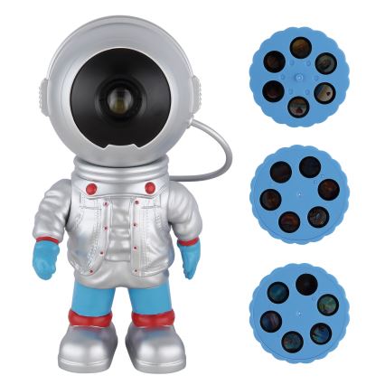 Globo - Proiector LED reglabil LED/3W/5V astronaut