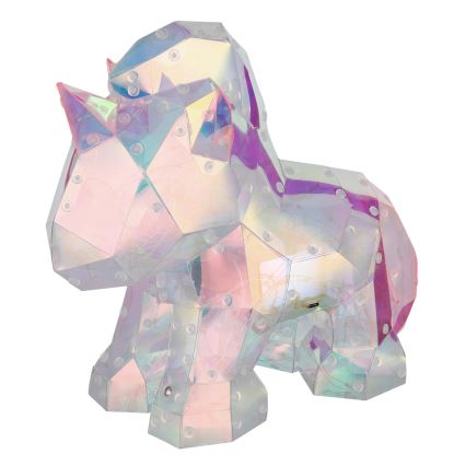 Globo - Decorațiune de masă LED reîncărcabilă cu intensitate reglabilă, LED/4W/5V, 1800 mAh, unicorn