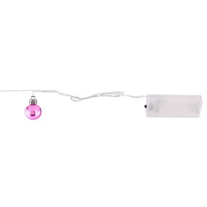 Globo - Ghirlandă LED de Crăciun 20xLED/2xAA 2,2m alb cald