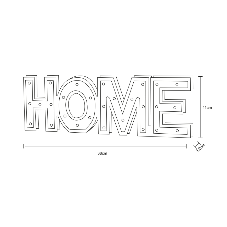 Globo - Lampa de masa LED 28xLED/0,06W/3xAA