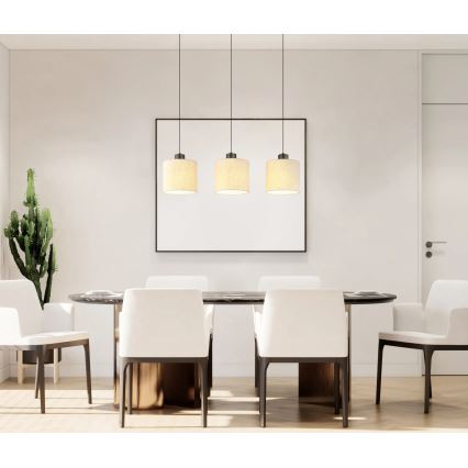 Globo - Candelabru LED suspendat pe cablu LED/24W/230V 3000K