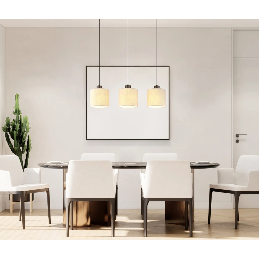 Globo - Candelabru LED suspendat pe cablu LED/24W/230V 3000K