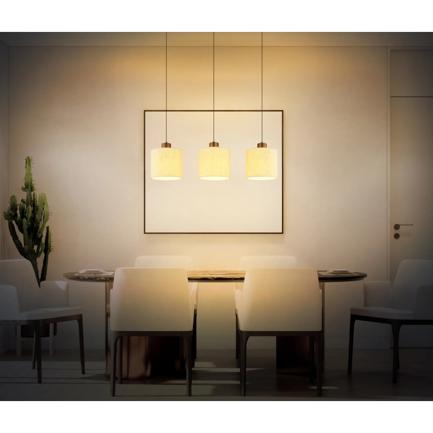 Globo - Candelabru LED suspendat pe cablu LED/24W/230V 3000K
