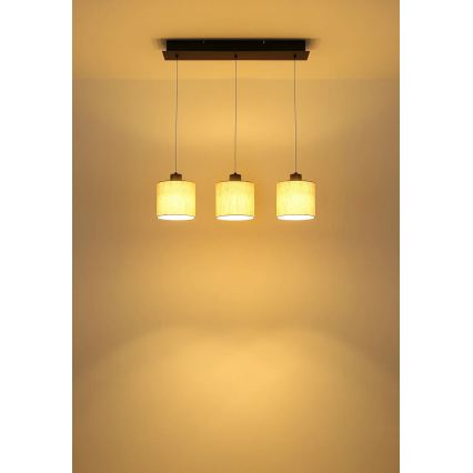 Globo - Candelabru LED suspendat pe cablu LED/24W/230V 3000K