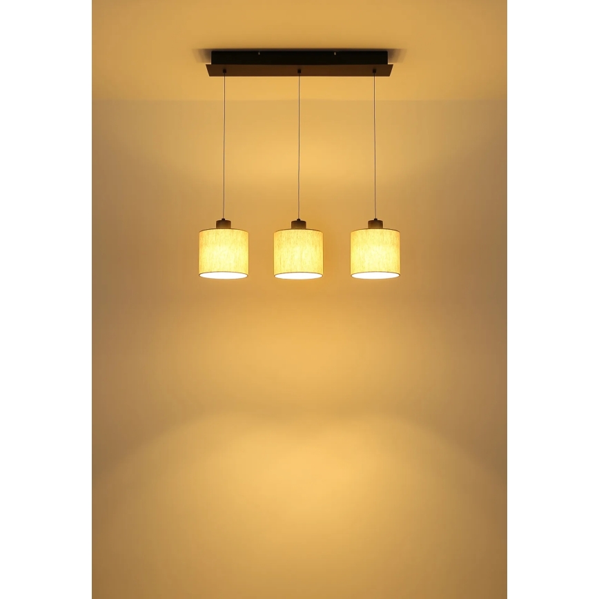 Globo - Candelabru LED suspendat pe cablu LED/24W/230V 3000K