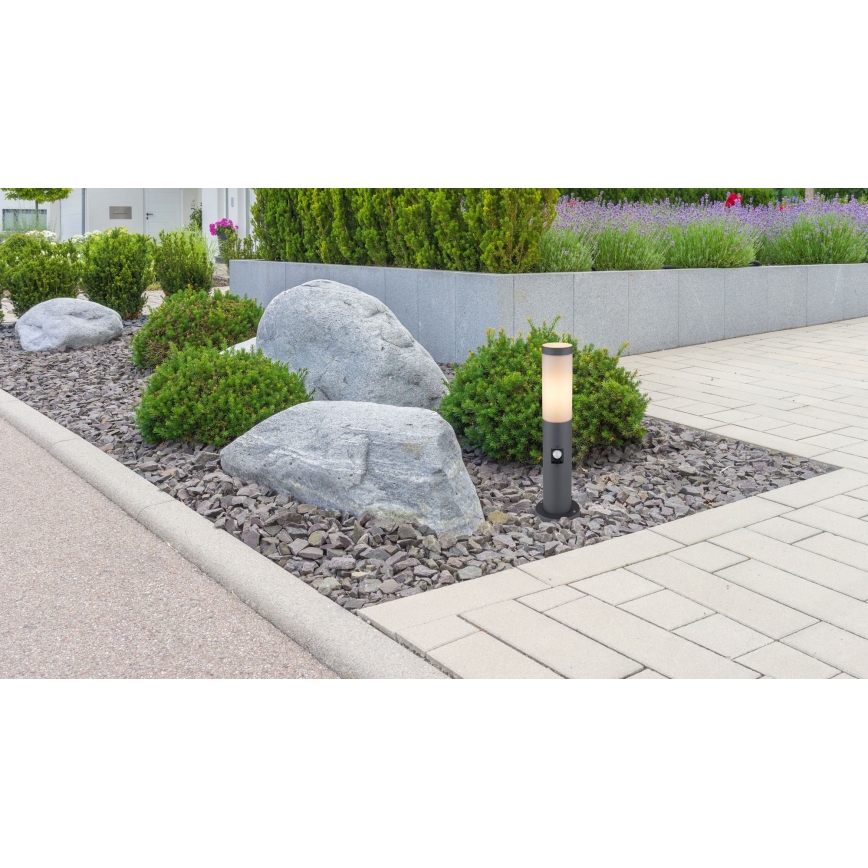 Globo - Lampă exterior cu senzor 1xE27/60W/230V