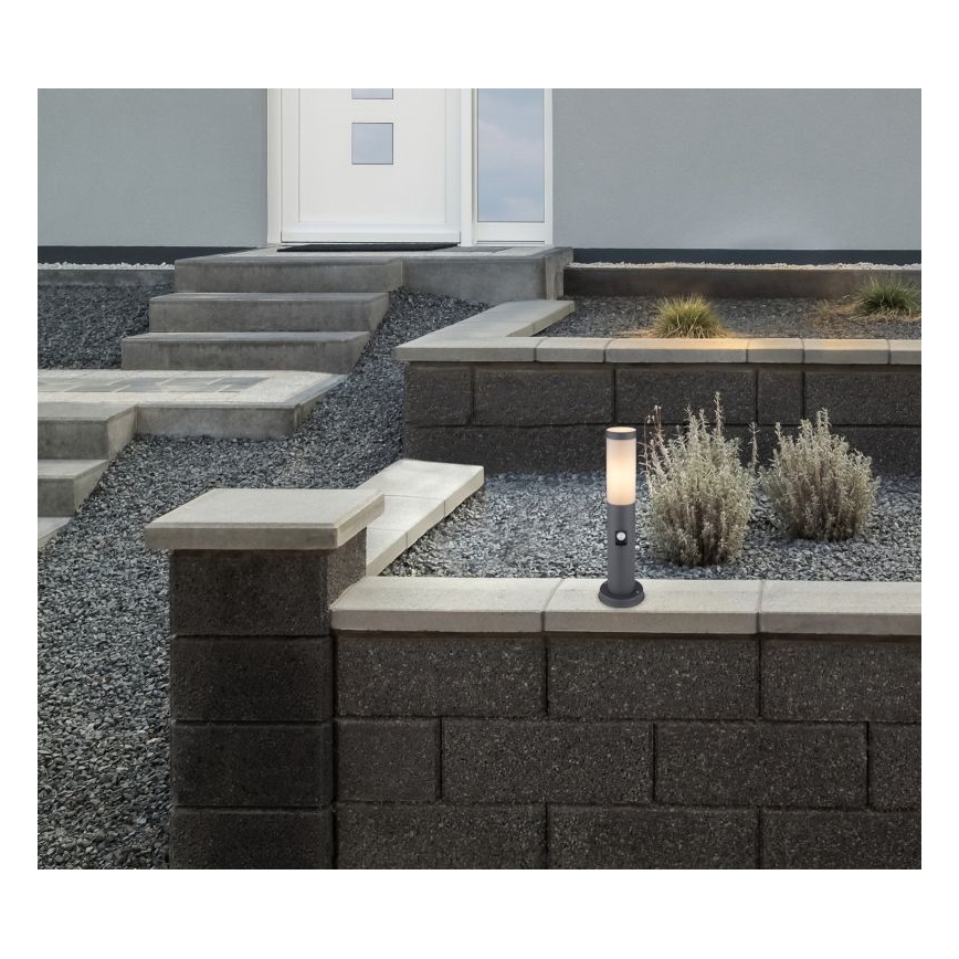 Globo - Lampă exterior cu senzor 1xE27/60W/230V