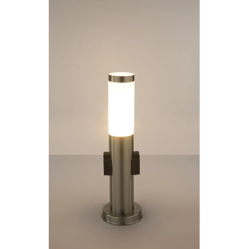 Globo - Lampă de exterior cu 2 prize 1xE27/23W/230V IP44