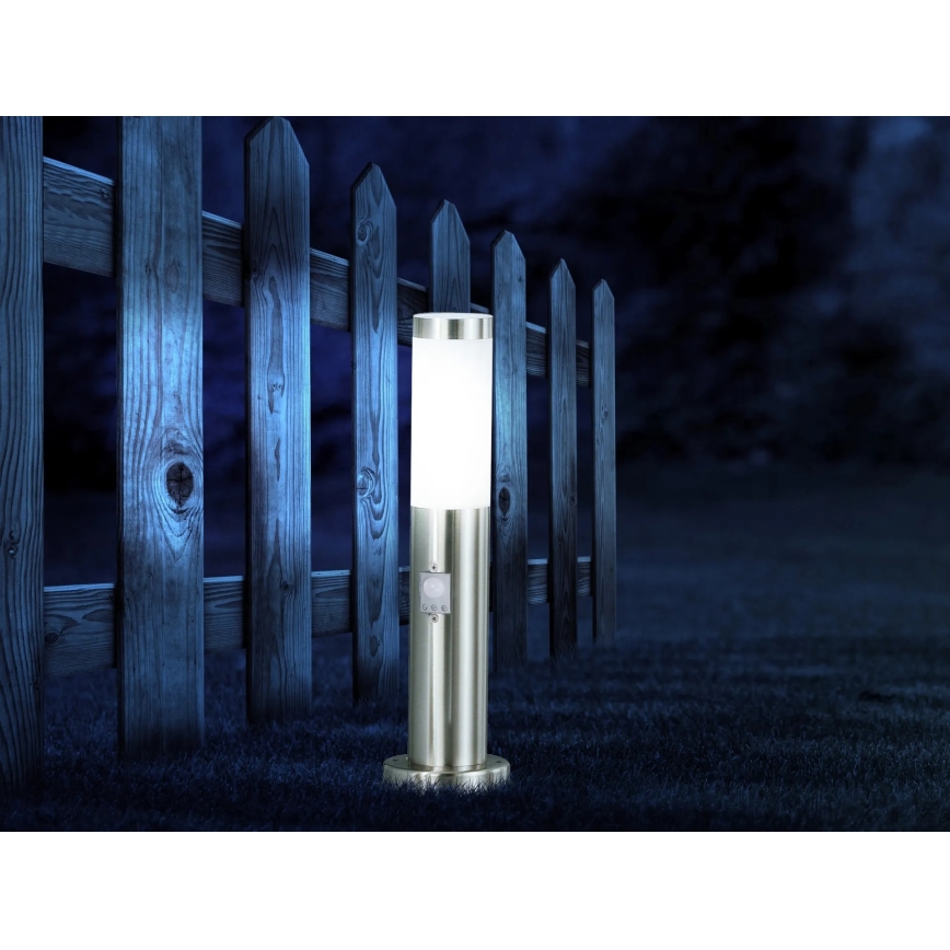 Globo - lampă LED de exterior cu senzor 1xE27/8,8W/230V IP44