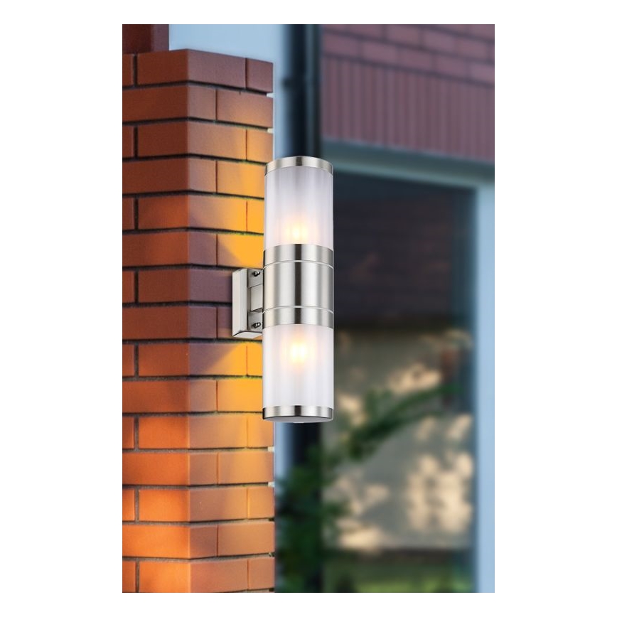 Globo - Corp de iluminat perete exterior 2xE27/60W