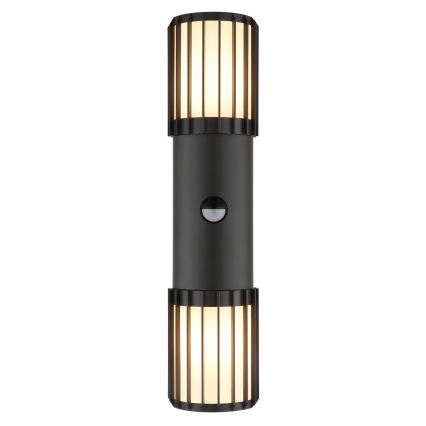 Globo - Aplică de perete pentru exterior cu senzor 2xE27/15W/230V IP54