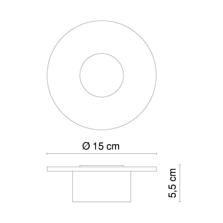 GLOBO 32401 - Corp de iluminat LED exterior DANA 10xLED/0,06W/3V