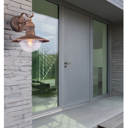 Globo - Aplică de perete pentru exterior 1xE27/23W/230V IP44