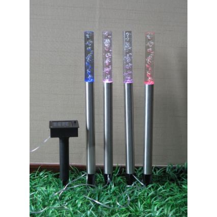 Globo 33247 - SET 4x Lampă solară LED 4xLED/0,07W