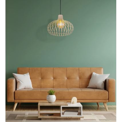 Globo - Lustră cu cablu 1xE27/40W/230V bej