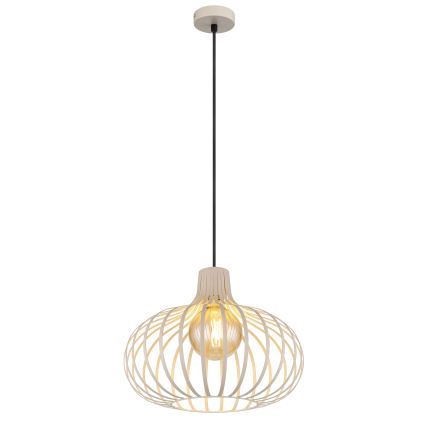 Globo - Lustră cu cablu 1xE27/40W/230V bej