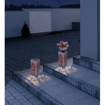 Globo - Lampă solară LED cu ghiveci, 3 V, IP44, 300 mAh