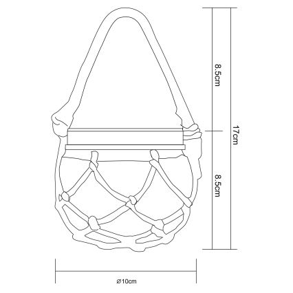 Globo 33582-12 - Lampă solară LED SOLAR LED/0,06W/3,2V IP44
