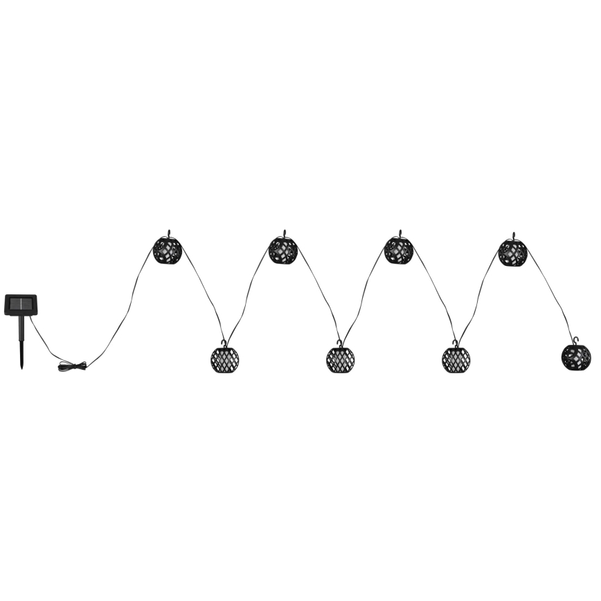 Globo - Șir decorativ solar cu LED-uri 98xLED/0,1W/3V 410 cm IP44 600 mAh