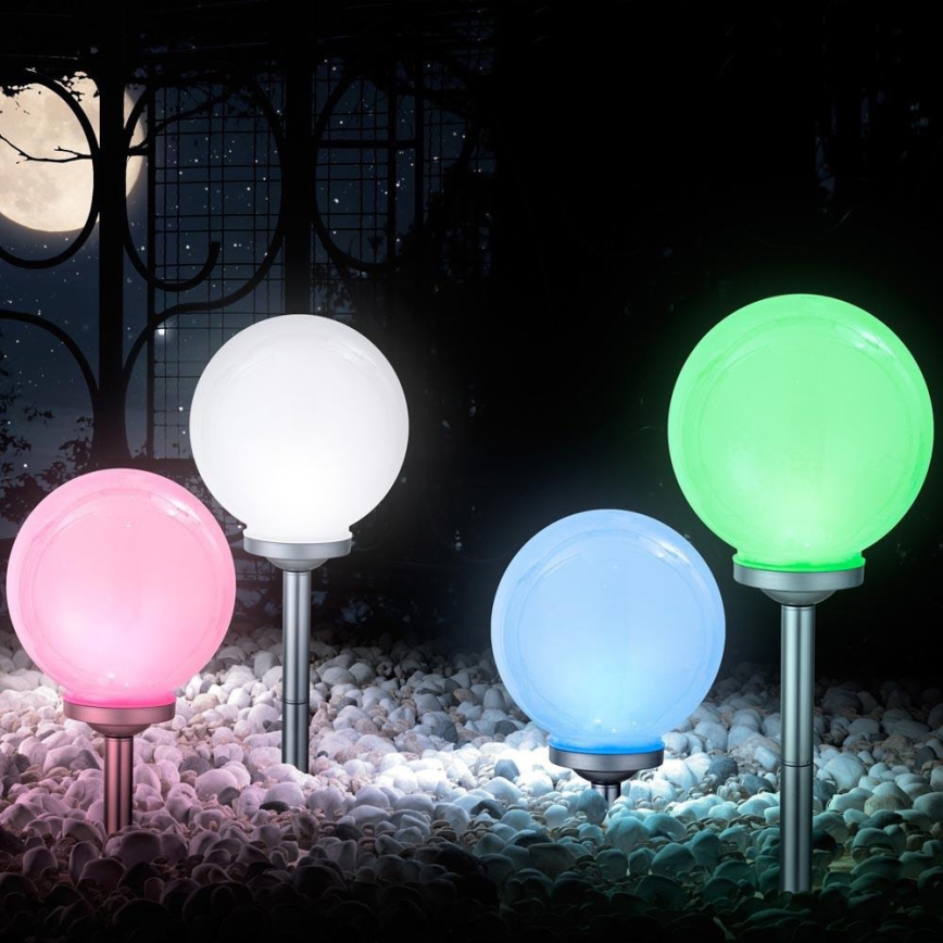 Globo 33793 - LED Lampa solara SOLAR 4xLED/0,07W/2V
