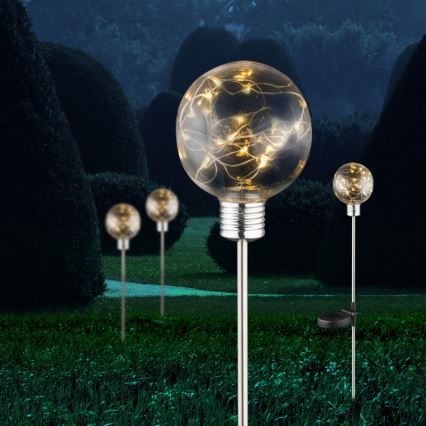 Globo - Lampă solară LED/3,2V IP44 600 mAh