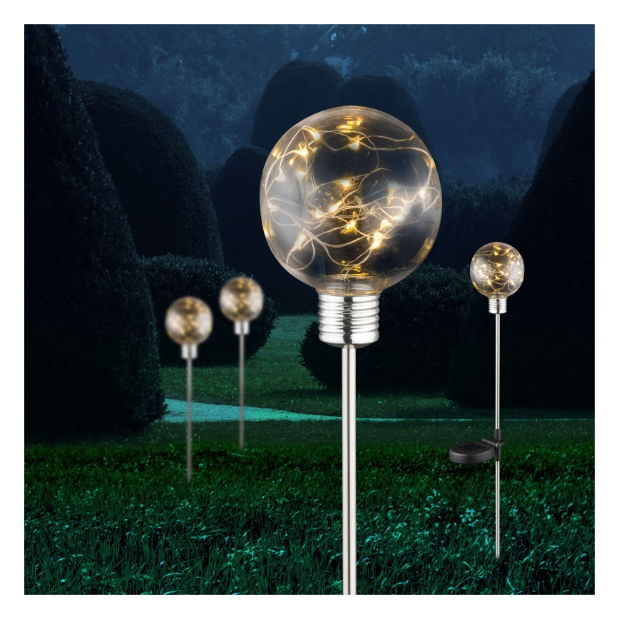 Globo - Lampă solară LED/3,2V IP44 600 mAh