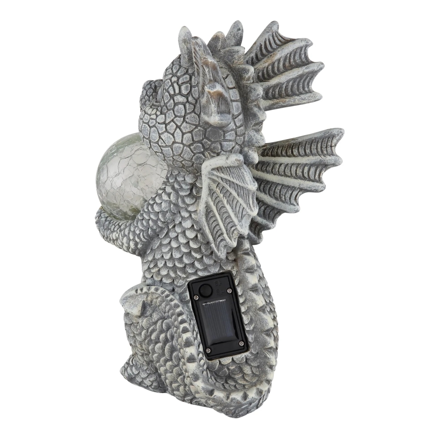 Globo - Decorațiune solară LED LED/0,02W/3V IP44 dragon 300 mAh