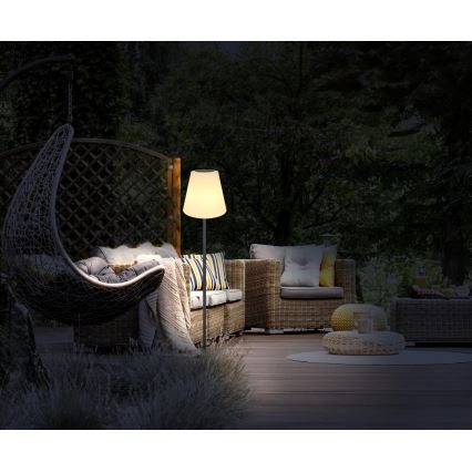 Globo - Lampă solară LED RGB cu senzor tactil, lampă de podea LED/0,1W/3V IP44 2000 mAh + telecomandă