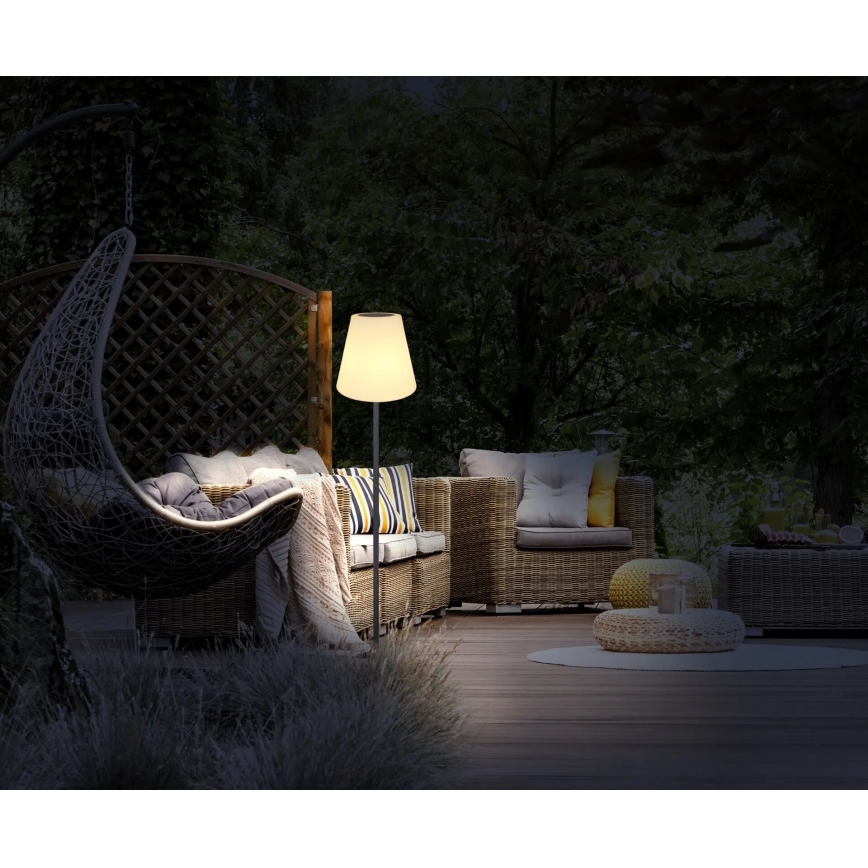 Globo - Lampă solară LED RGB cu senzor tactil, lampă de podea LED/0,1W/3V IP44 2000 mAh + telecomandă