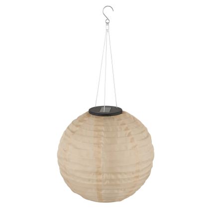 Globo - Lampă solară suspendată LED/0,5W/3V IP44 300 mAh bej