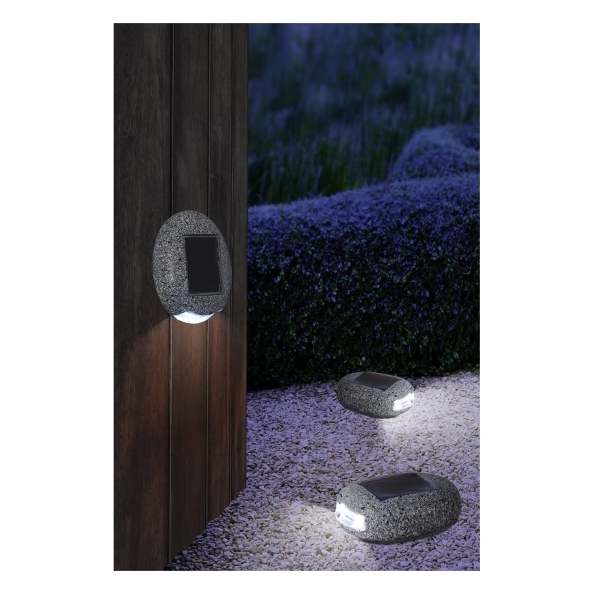 Globo 33997-3 - SET 3x Lampă solară LED SOLAR 3xLED/0,06W/3,2V IP44