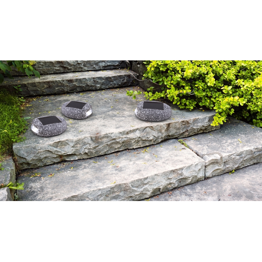 Globo 33997-3 - SET 3x Lampă solară LED SOLAR 3xLED/0,06W/3,2V IP44