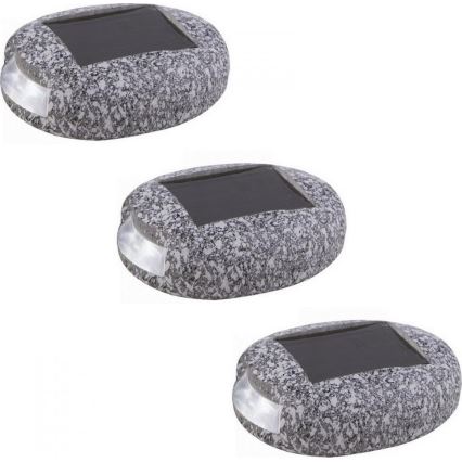 Globo 33997-3 - SET 3x Lampă solară LED SOLAR 3xLED/0,06W/3,2V IP44