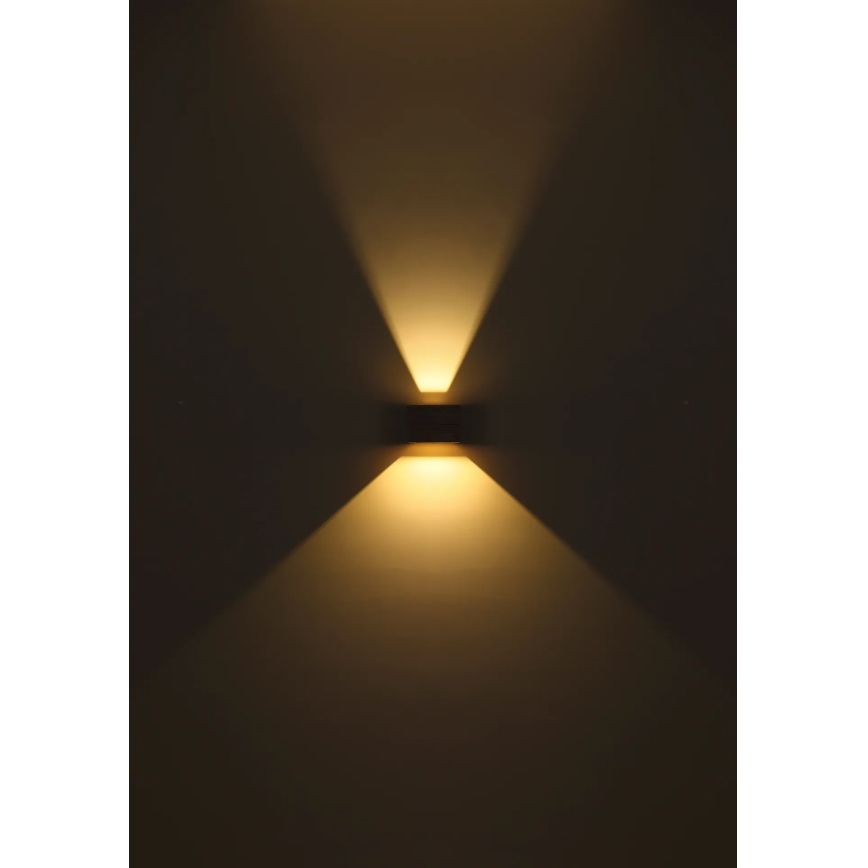 Globo - Aplică LED de exterior pentru perete cu senzor 2xLED/3W/230V IP54