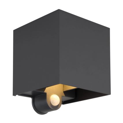 Globo - Aplică LED de exterior pentru perete cu senzor 2xLED/3W/230V IP54