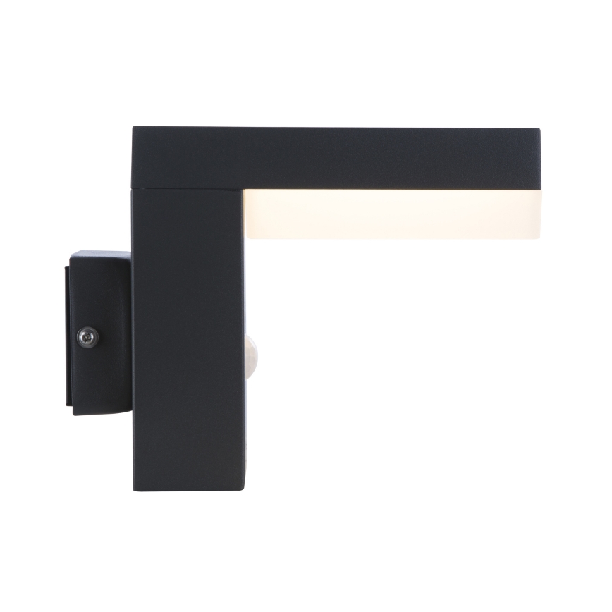Globo - Aplica de perete LED pentru exterior cu senzor LED/9,5W/230V IP44