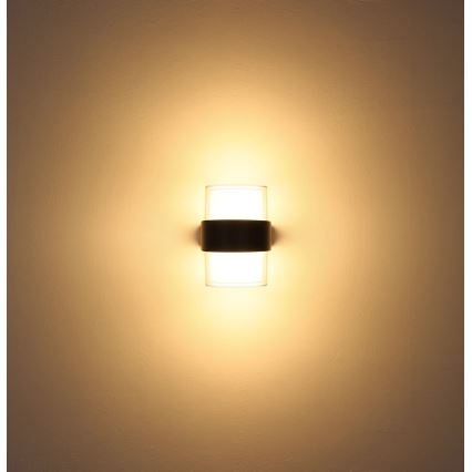 Globo - Aplică de perete pentru exterior cu LED/10W/230V 3000K IP44