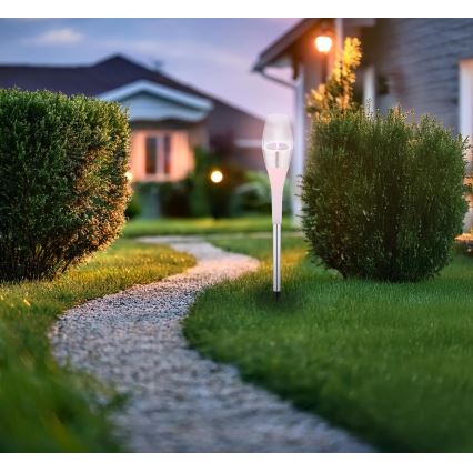 Globo - Lampă solară LED RGB 2xLED/0,06W/3V IP44 400 mAh