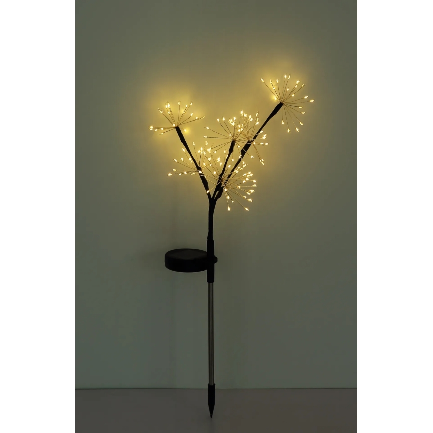 Globo - Lampă solară LED cu efect de artificii, 3xLED/3V, IP44, 600 mAh