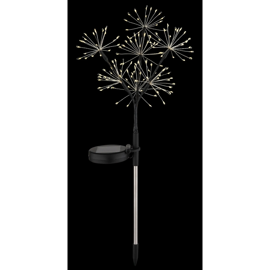 Globo - Lampă solară LED cu efect de artificii, 3xLED/3V, IP44, 600 mAh